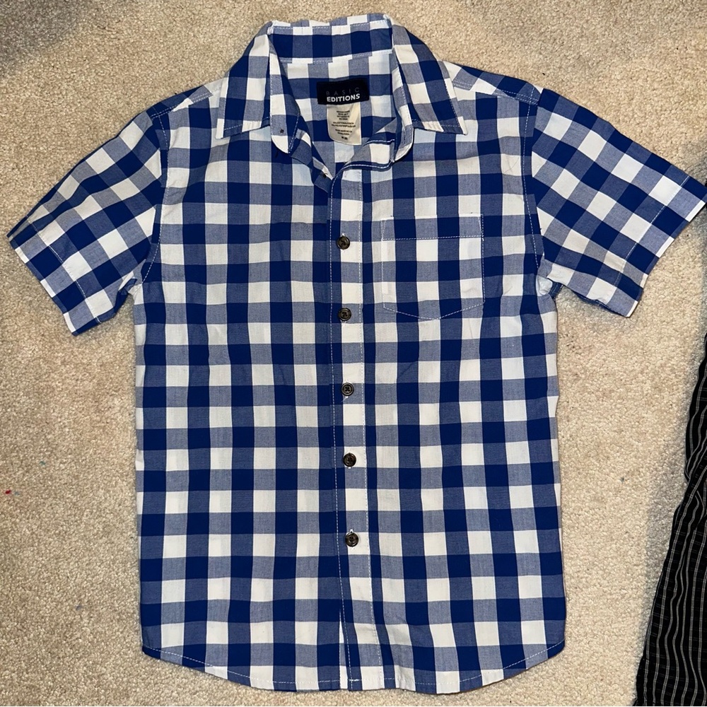 Lot of 6 Boys T-Shirts and Button-Ups size 8 - Picture 2 of 3